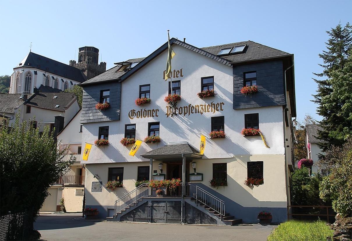 Goldener Pfropfenzieher Oberwesel Bagian luar foto
